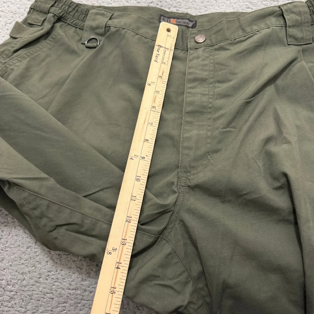 5.11 Tactical Cargo Pants Mens 44x36 Olive Green Ripstop Reinforced Knee Utility